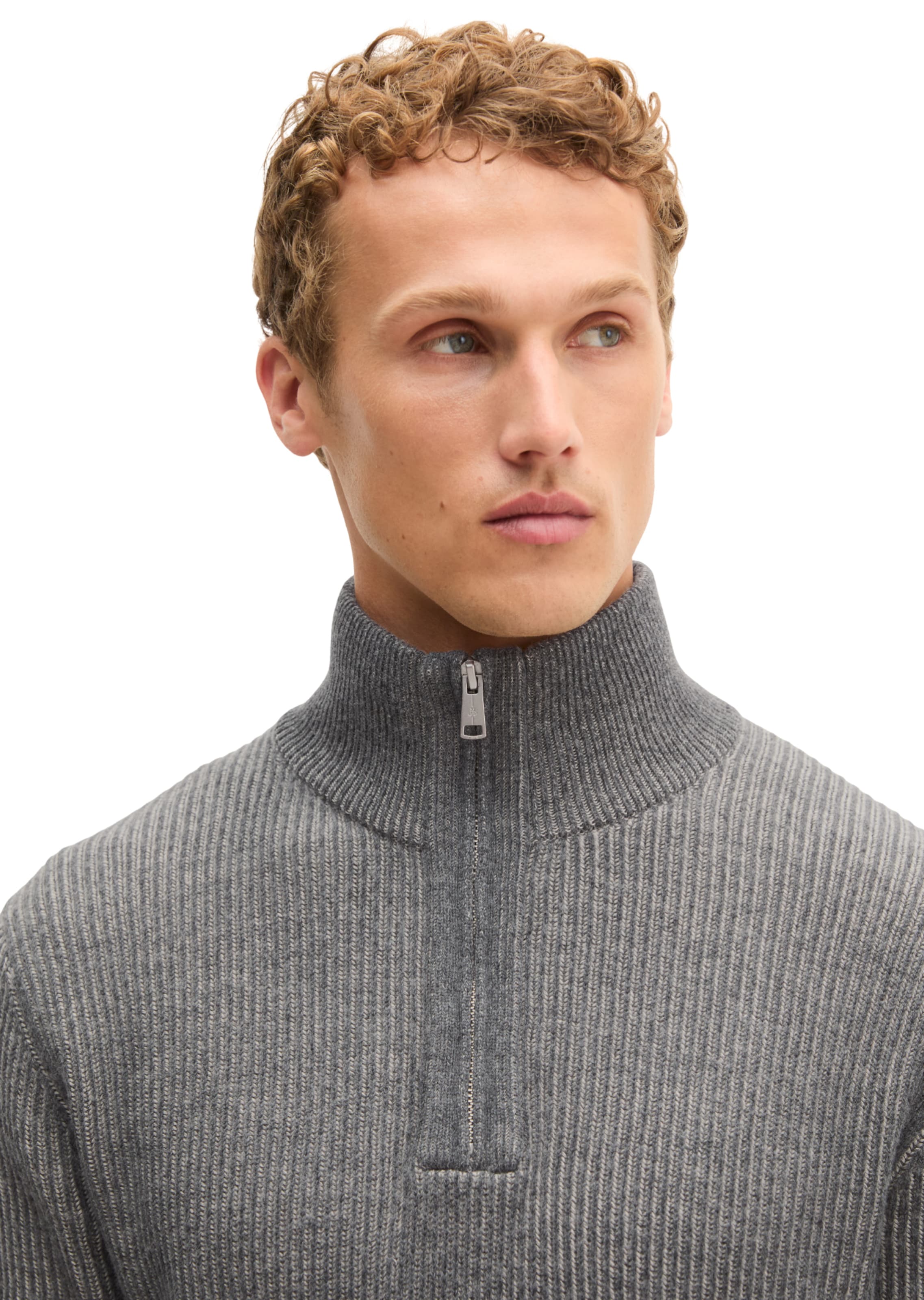 Marc O'Polo Pullover in Grau: Vorderseite