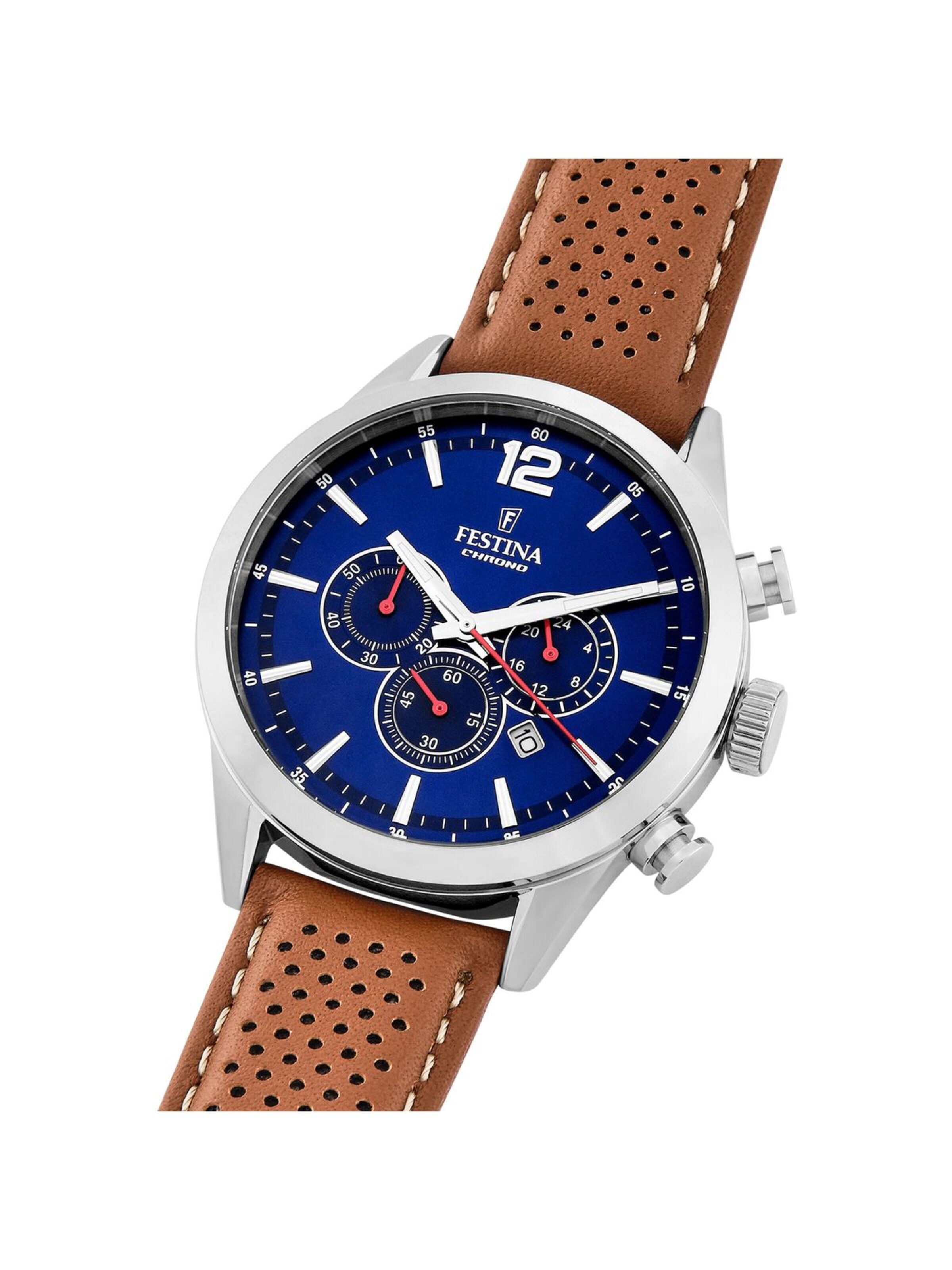 FESTINA Analoguhr 'TIMELESS CHRONOGRAPH'‌‌ in Blau