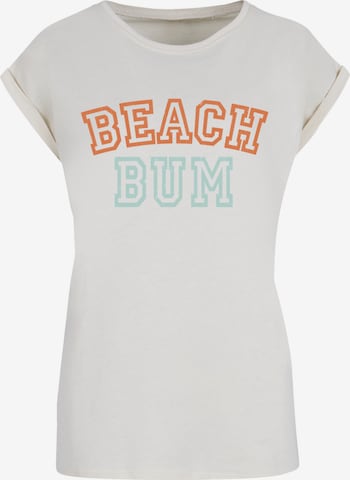 T-shirt 'Beach Bum' F4NT4STIC en beige : devant