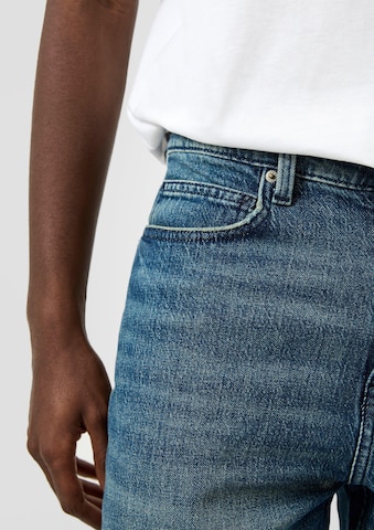 Effilé Jean 'Devon' QS en bleu