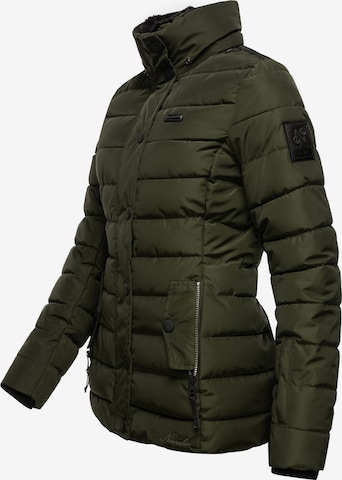 NAVAHOO Winter Jacket 'Milianaa' in Green