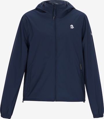 Veste fonctionnelle Schmuddelwedda en bleu : devant