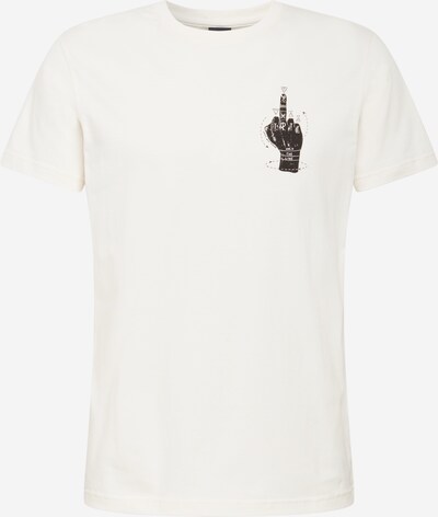 Iriedaily T-Shirt in schwarz / naturweiß, Produktansicht