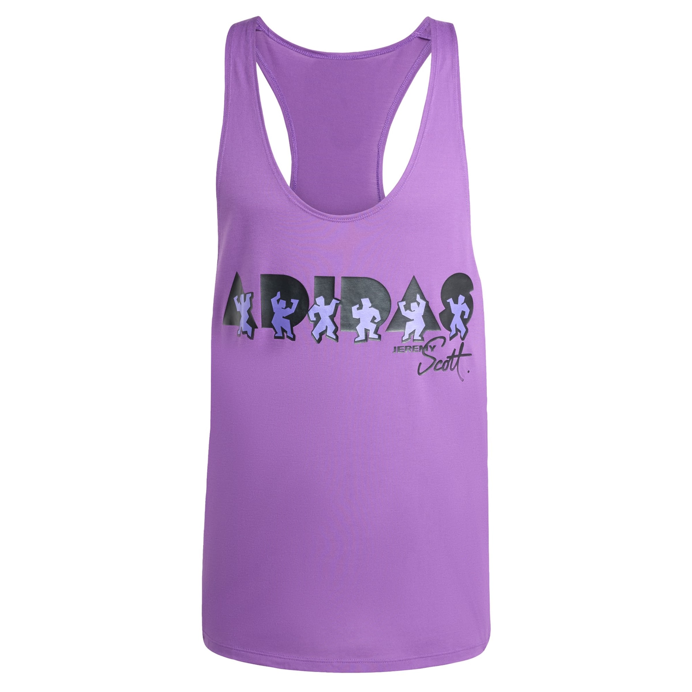 T-Shirt fonctionnel 'Adidas x Jeremy Scott' ADIDAS PERFORMANCE en violet : devant