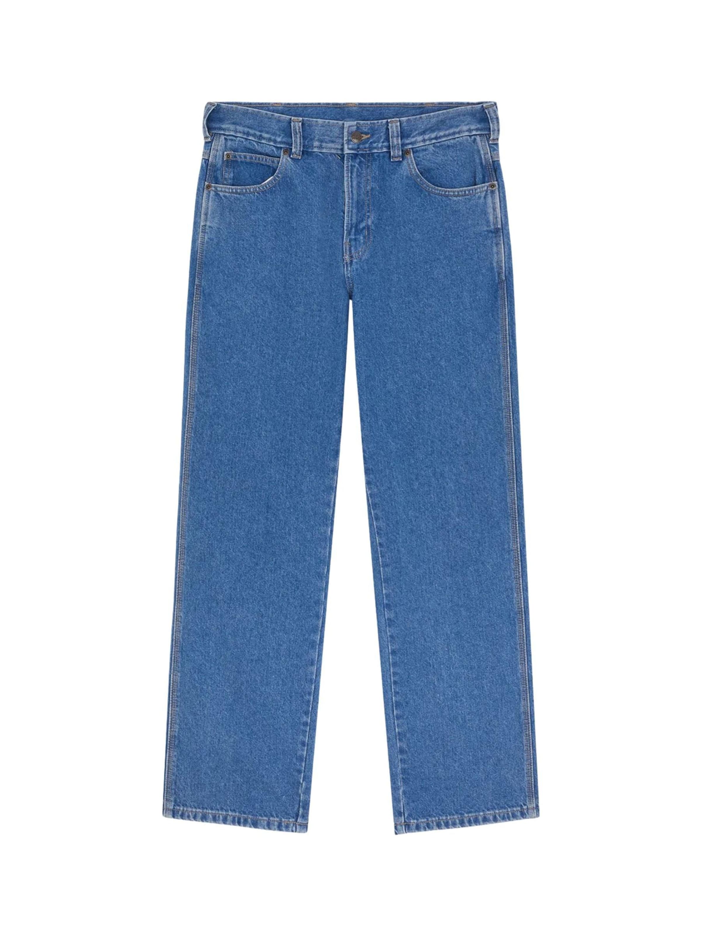 DICKIES Jeans 'DICKIES 954 RLX STR WORK' in Blauw: voorkant