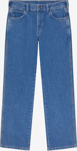 DICKIES Jeans 'DICKIES 954 RLX STR WORK' in Blauw: voorkant