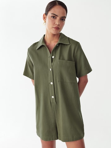 Tuta jumpsuit 'Sandra' di St MRLO in verde: frontale