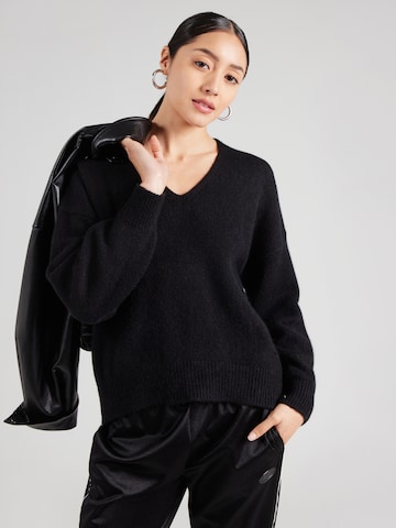 BOSS Orange Свитер 'Fondyssa' в Черный: спереди