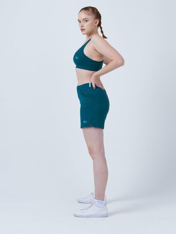 SPORTKIND Loosefit Sportbroek 'Bermuda Shorts' in Groen