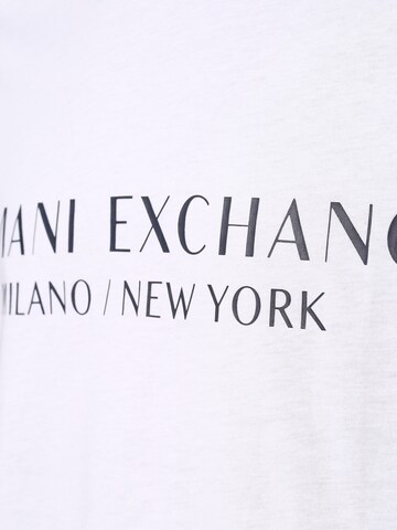 balta ARMANI EXCHANGE Standartinis modelis Marškinėliai '8NZT72'