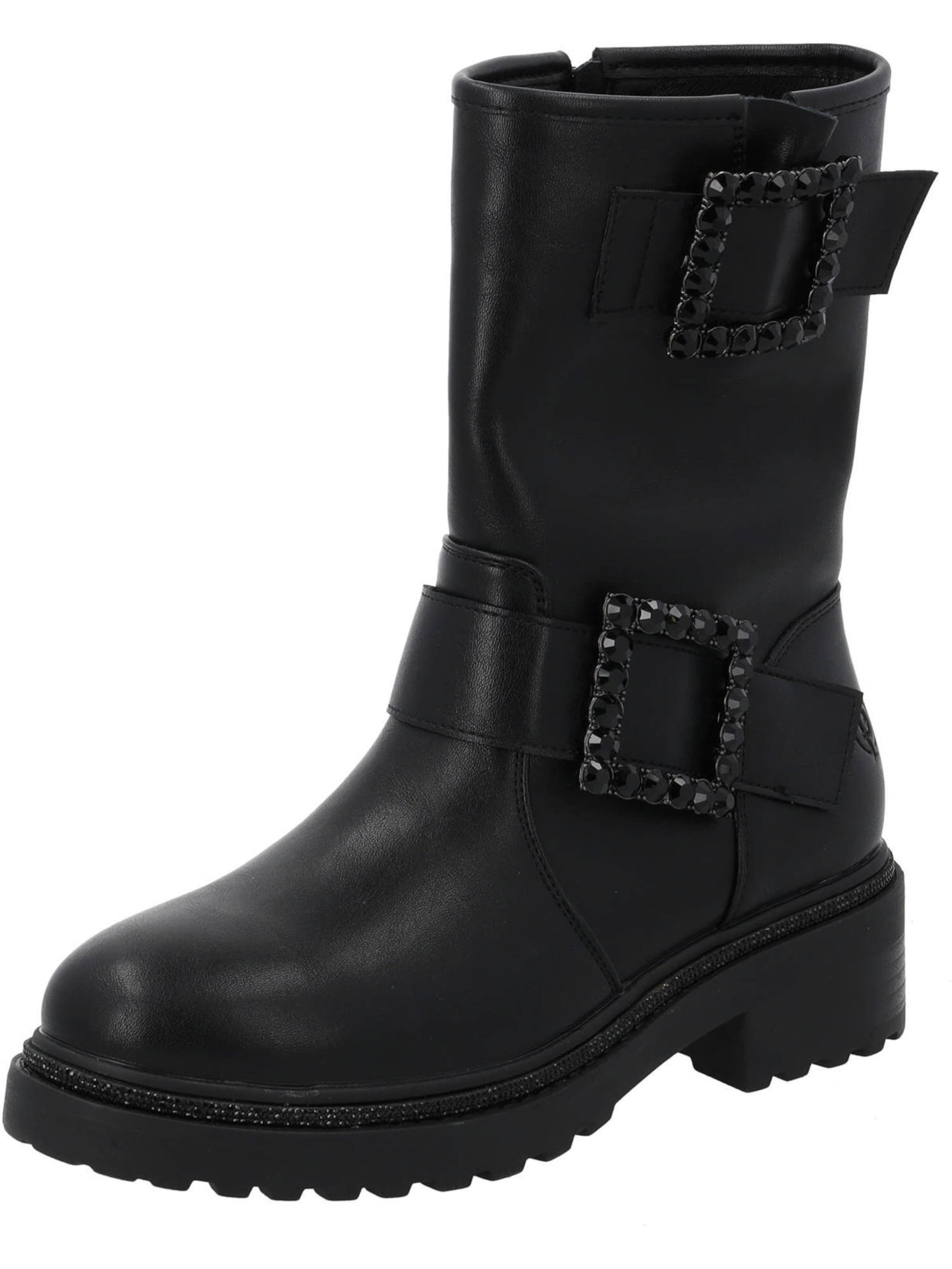 Bottes 'Iovra' Palado en noir : devant