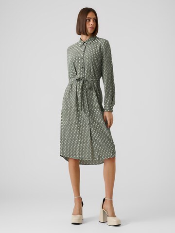 Abito camicia 'NYA' di VERO MODA in verde