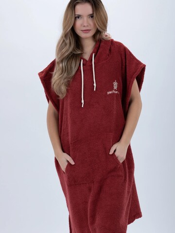 Pacifique Sud Sport badjas in Rood