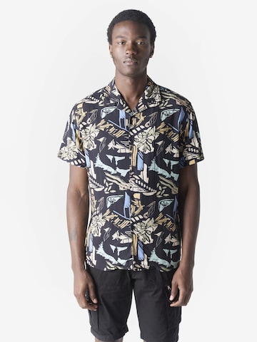 KOROSHI Regular Fit Paita värissä musta: etupuoli