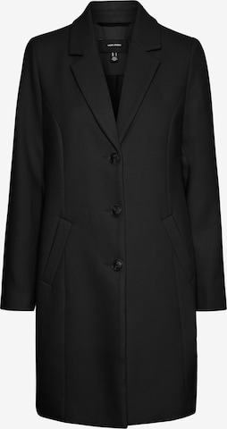 VERO MODA Between-Seasons Coat 'VMCALACINDY' in Black: front