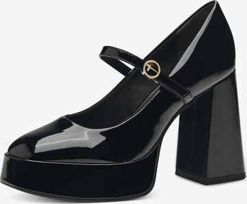 TAMARIS Slingback Pumps in Black: front