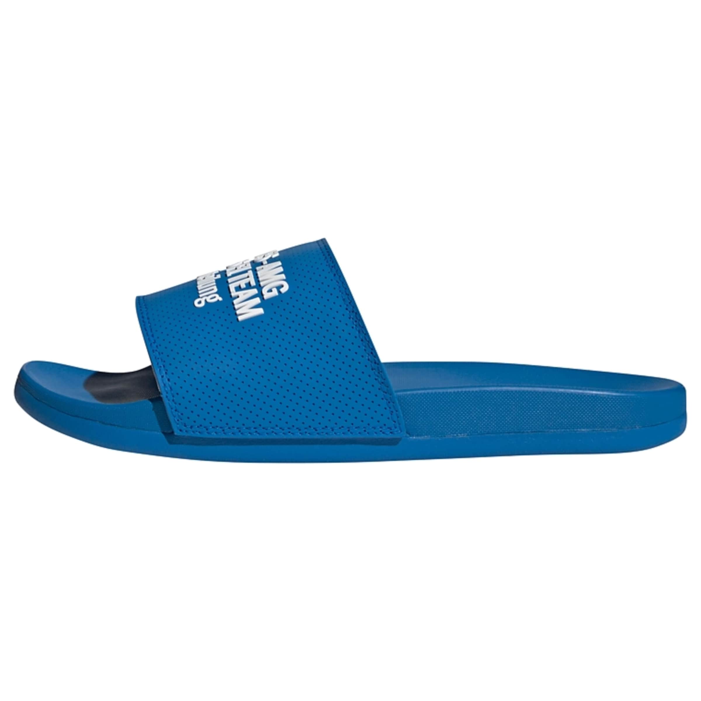 ADIDAS PERFORMANCE Muiltjes 'Adilette Komfort Mercedes AMG Petronas F1 Team' in Blauw: voorkant
