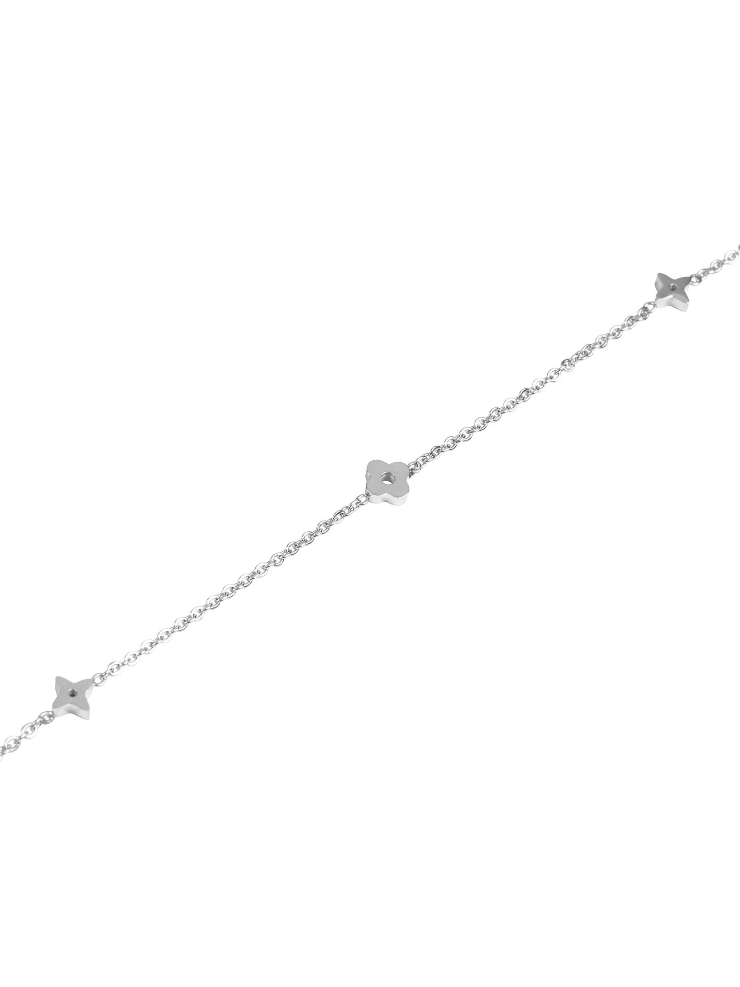 Chaîne 'Necklace Rome Clover' Chic by Lirette en argent