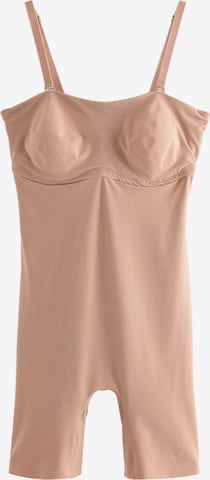 Next Muotoileva body värissä beige: etupuoli