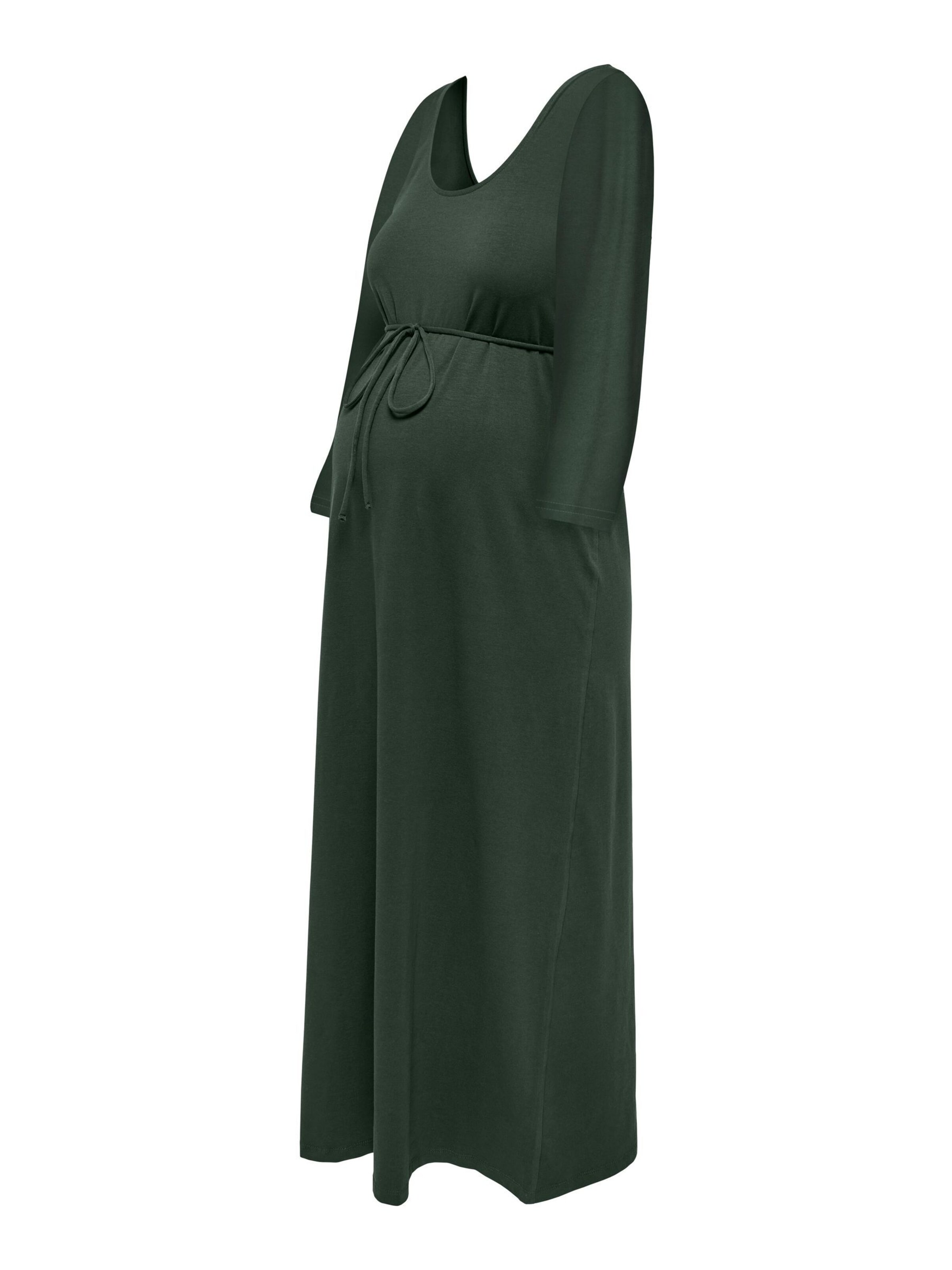 Only Maternity Jurk 'MIMA' in Groen
