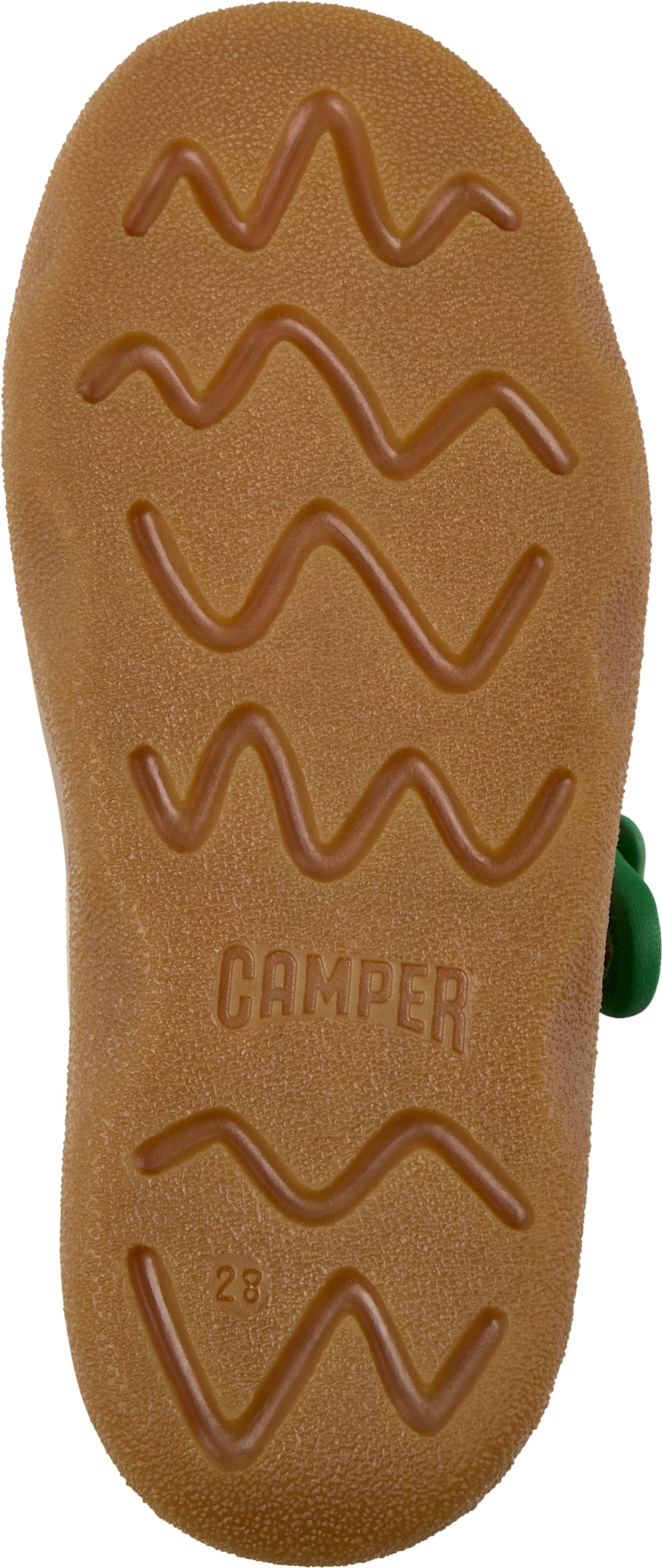 CAMPER Ballerina's 'Kiddo' in Groen