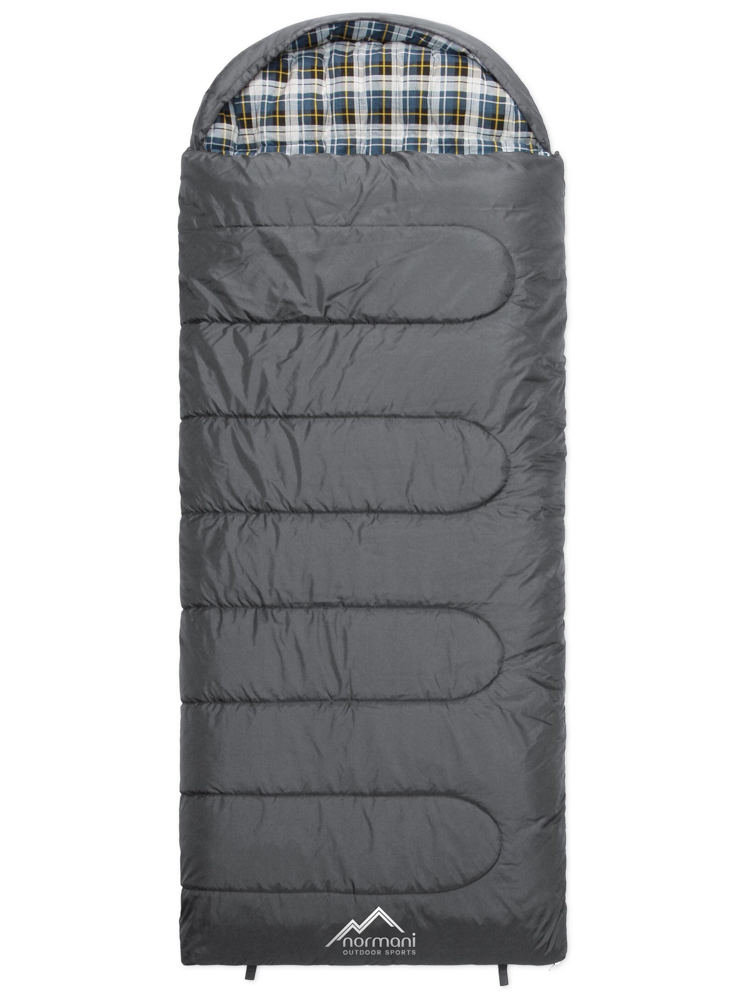 Sacs de couchage ' Antarctica ' normani en gris : devant