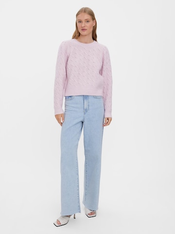 VERO MODA Sweater 'LOLA' in Purple