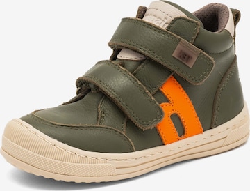 žalia BISGAARD Pirmieji vaiko vaikščiojimo bateliai 'Dylan': priekis