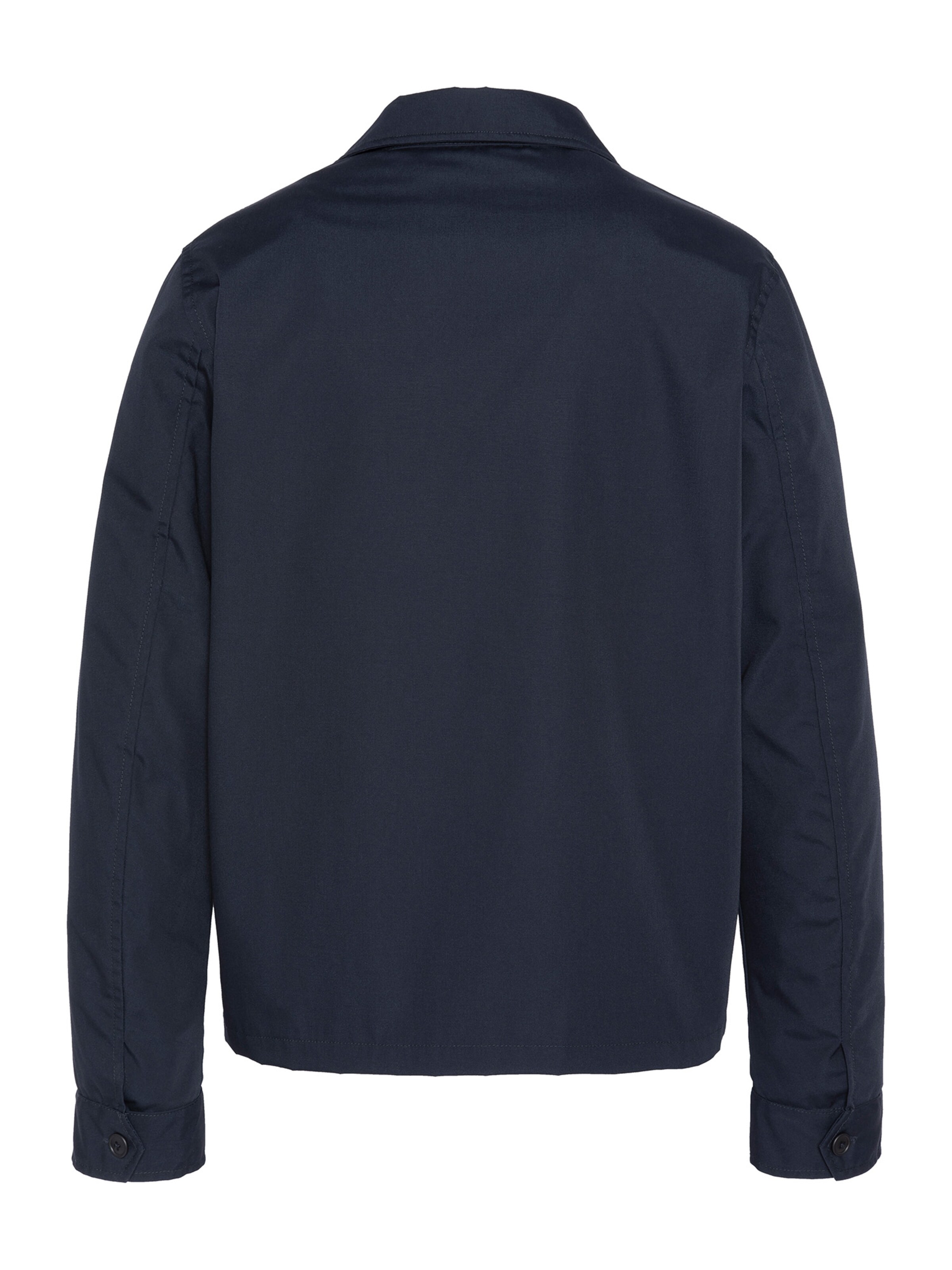 Schott NYC Between-Seasons Coat in Blue