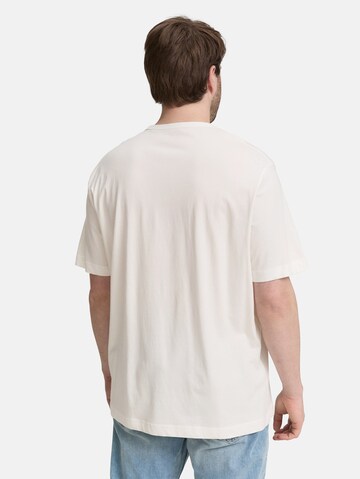 TOM TAILOR Men + Shirt in Wit
