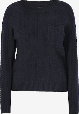 DreiMaster Klassik Trui in Blauw: voorkant