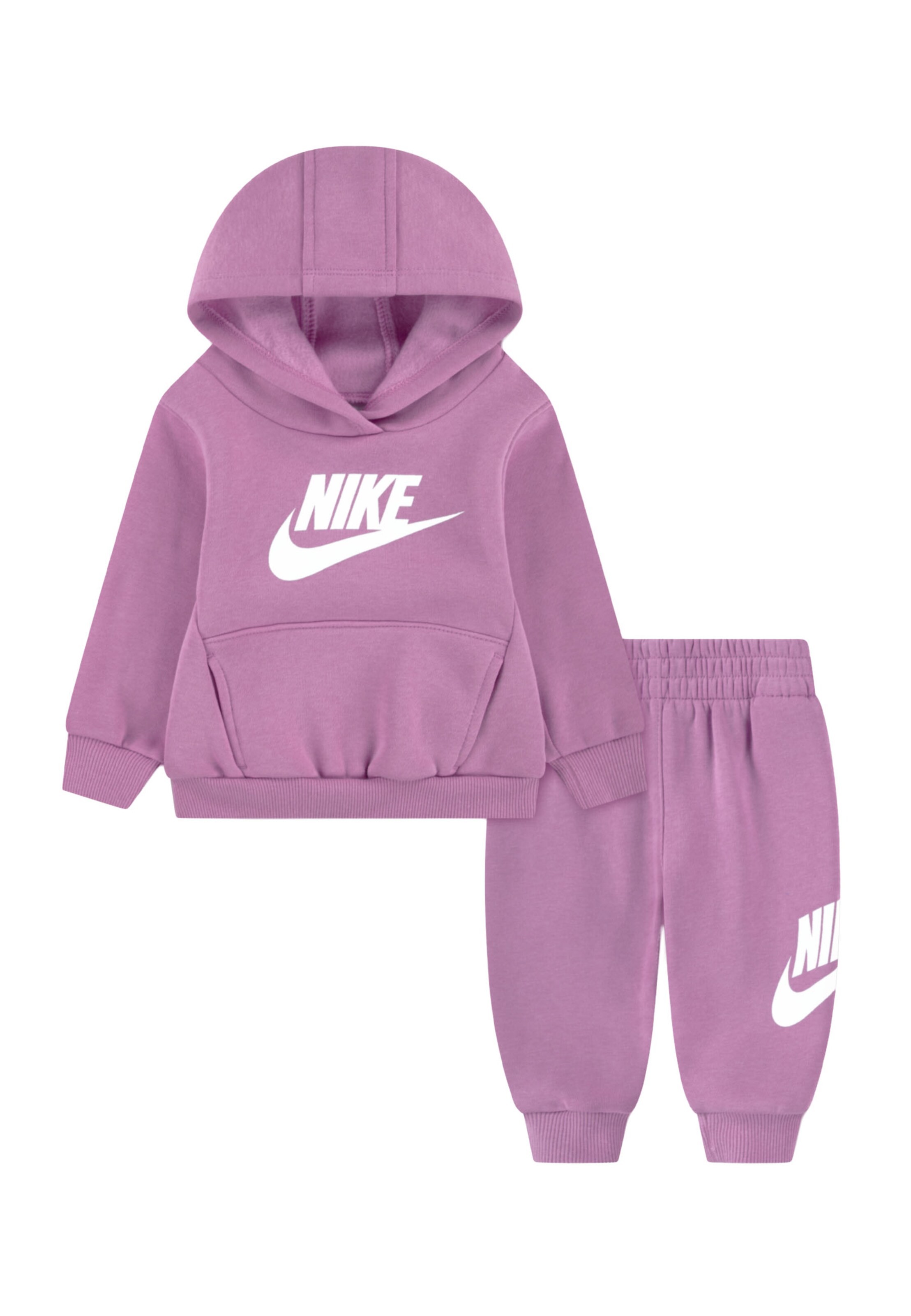 Nike Sportswear Костюм для бега 'CLUB FLEECE' в Ярко-розовый: спереди