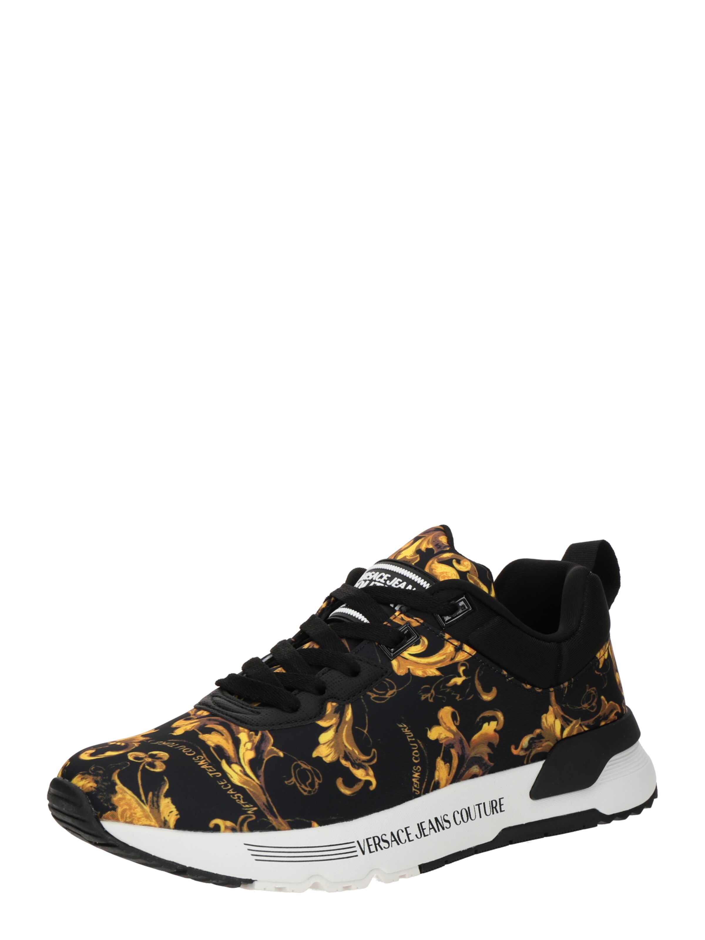 Versace Jeans Couture Sneaker low 'DYNAMIC' i sennep / gylden gul / sort, Produktvisning