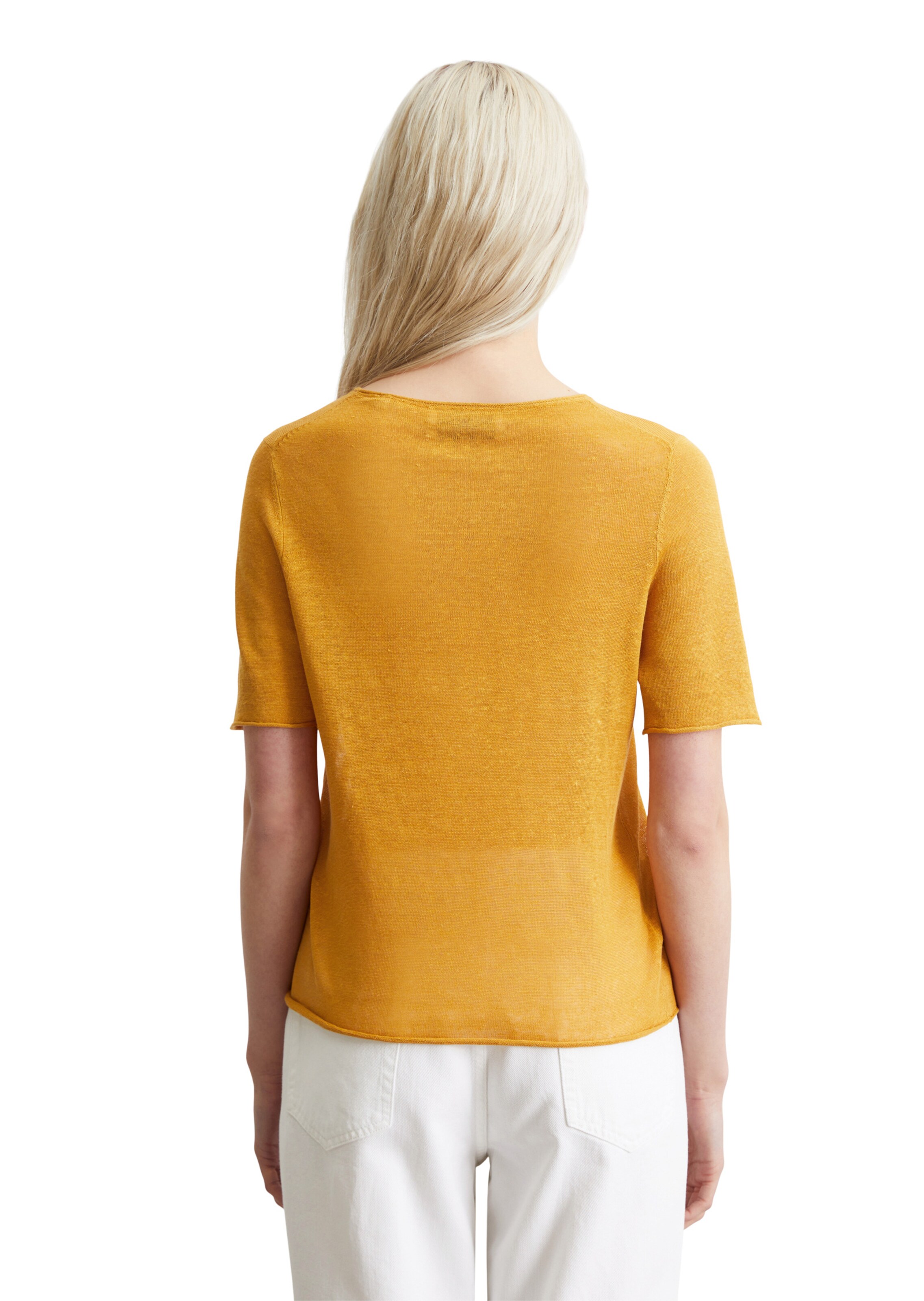 Pull-over Marc O'Polo en jaune