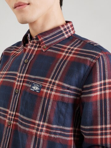 Superdry Comfort Fit Skjorte i blå