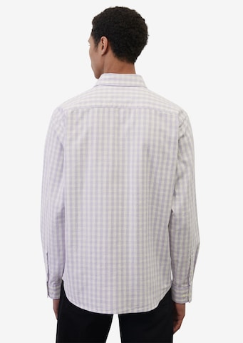 purpurinė Marc O'Polo Standartinis modelis Marškiniai