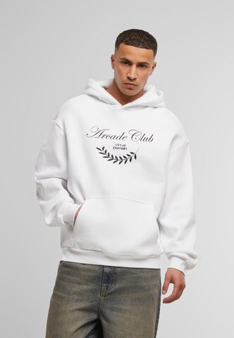 MT Upscale Sweatshirt 'Arcade Club Fluffy' in Wit