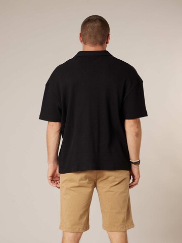 Deeluxe Regular Fit Hemd 'Turman' in Schwarz
