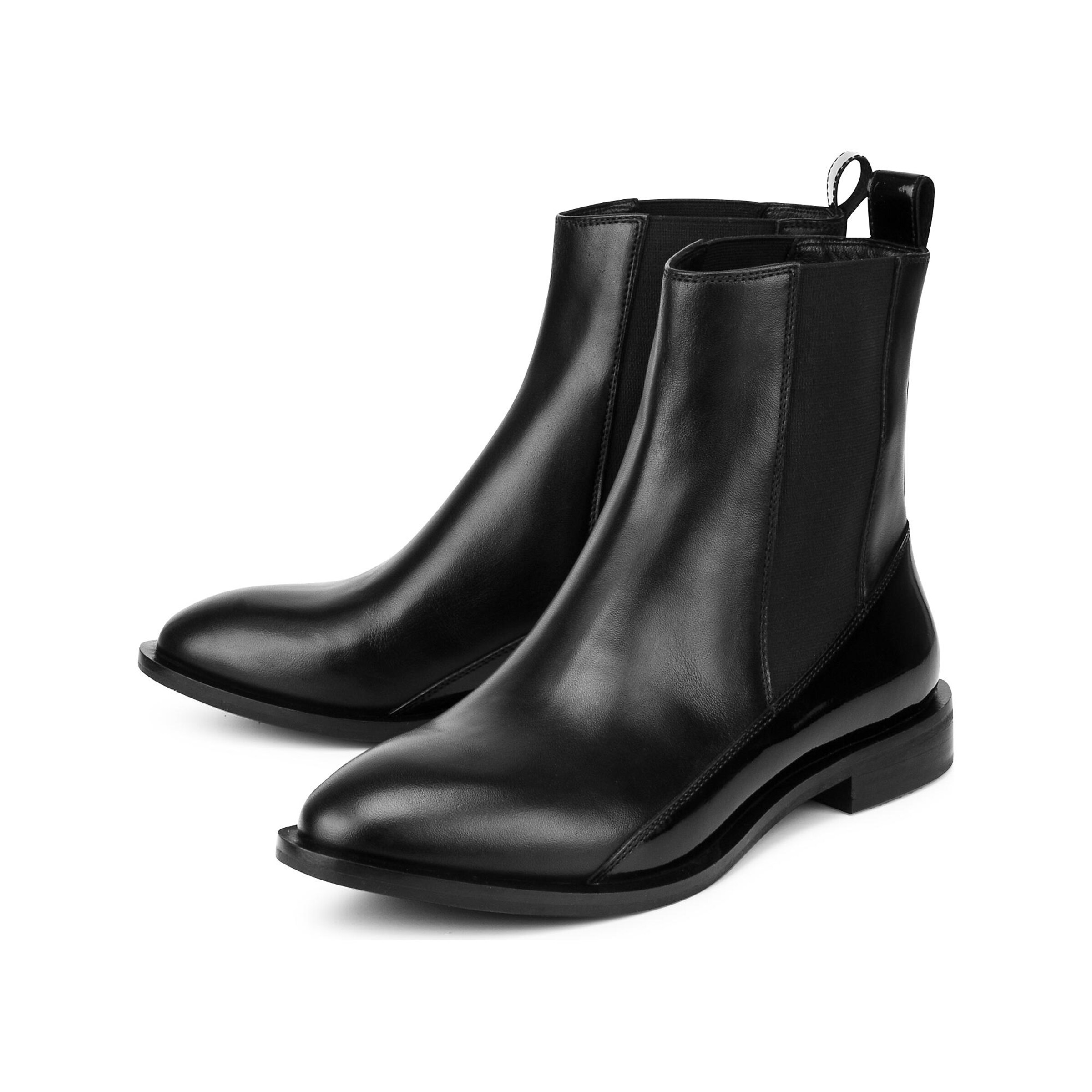 Frauen Stiefeletten COX Chelsea Boots in Schwarz - AG04302 Frauen Stiefeletten COX Chelsea Boots in Schwarz - AG04302