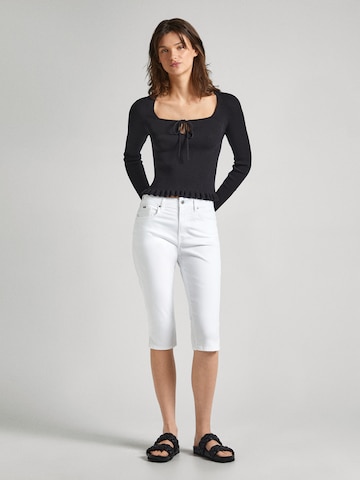 Pepe Jeans Regular Hose in Weiß