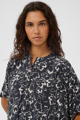 Chemisier 'SLArjana' SOAKED IN LUXURY en noir