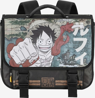 One Piece Rugzak 'Map-Cartable 2.0' in Bruin: voorkant
