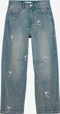 mėlyna Desigual Laisvas Džinsai: priekis