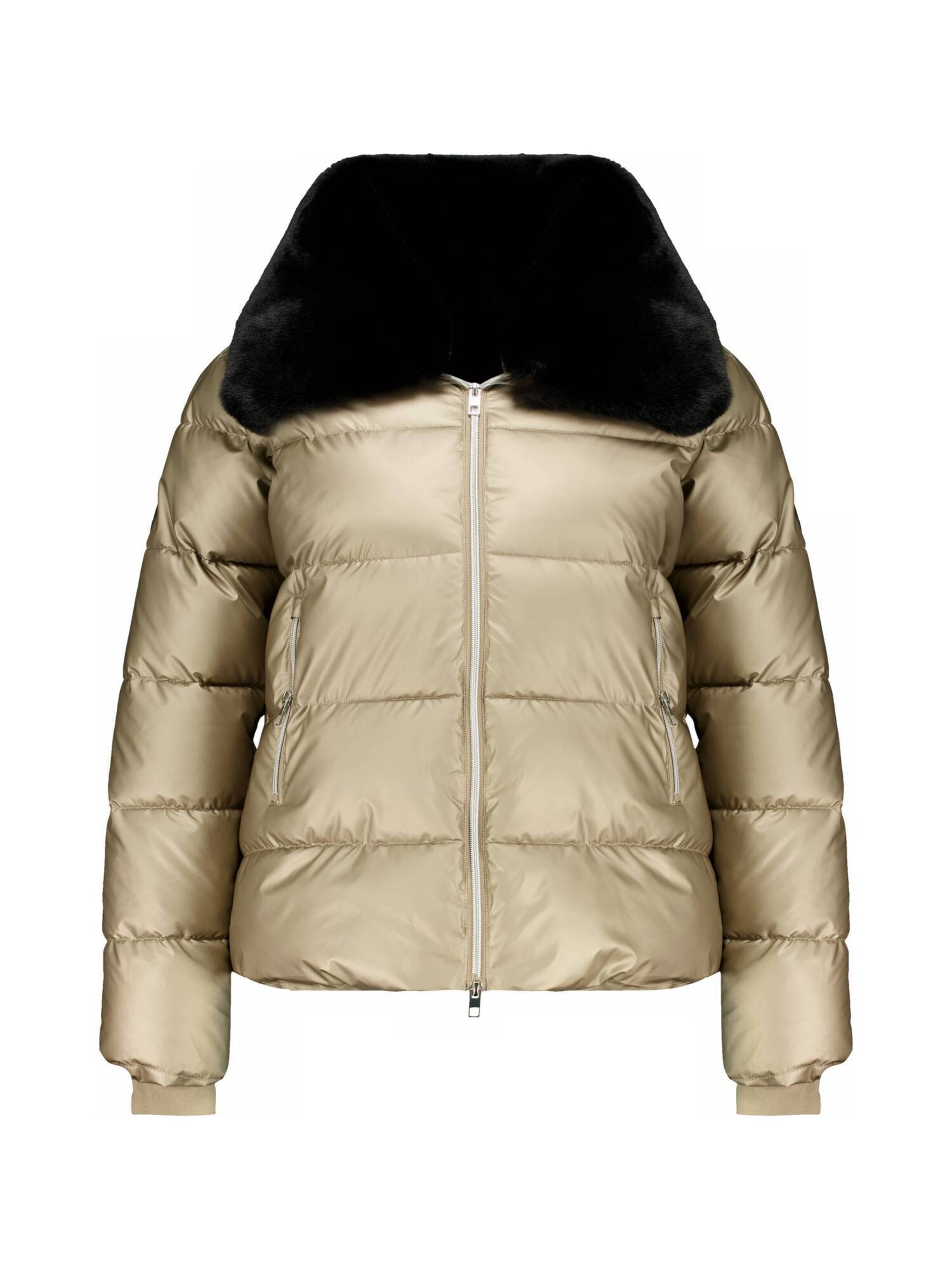 Deeluxe Winterjas 'Axia' in Grijs: voorkant