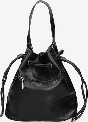 David Jones Beuteltasche in Schwarz: Vorderseite