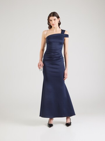 Abito da sera di Lipsy in blu: frontale