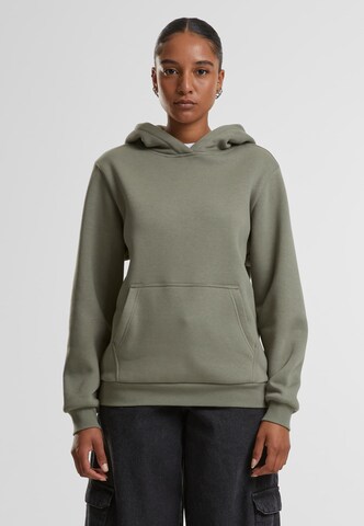 Sweat-shirt Urban Classics en vert : devant