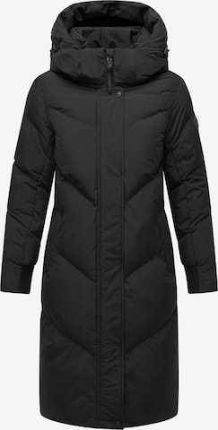Manteau d’hiver 'Teonaa 16' MARIKOO en noir : devant