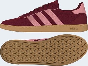 Sneaker low 'BREAKNET SLEEK' de la ADIDAS SPORTSWEAR pe roșu