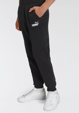 Effilé Pantalon 'Essentials' PUMA en noir